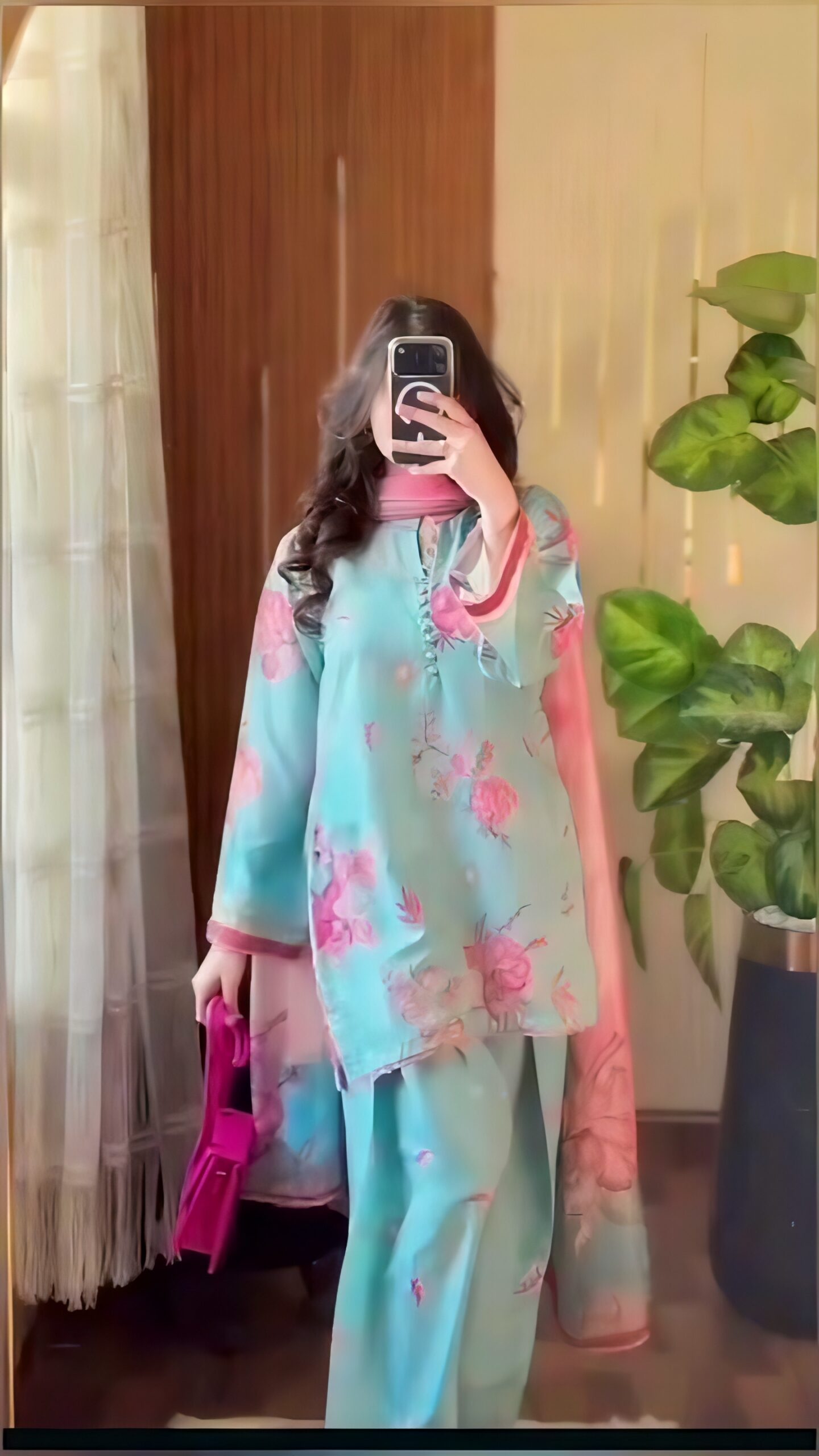 20260602_041946.jpg-scaled-2.jpeg Serene Blue Floral — গ্রীষ্মের দিনে নিজেকে ফ্রেশ এবং এলিগেন্ট লুকে সাজাতে ট্রাই করুন এই চমৎকার ৩-পিস সেটটি। - Image 1